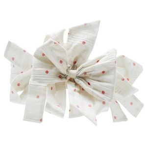 LoveShackFancy pink polka dot Florentine belt